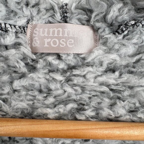 Summer & Rose Hooded Teddy Coatigan One Size Super Soft NWOT - Picture 3 of 8